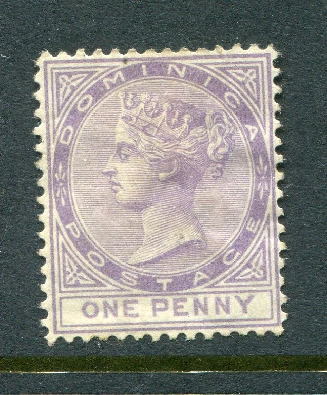Dominica #5 Victoria 1 P. [Mint No Gum]