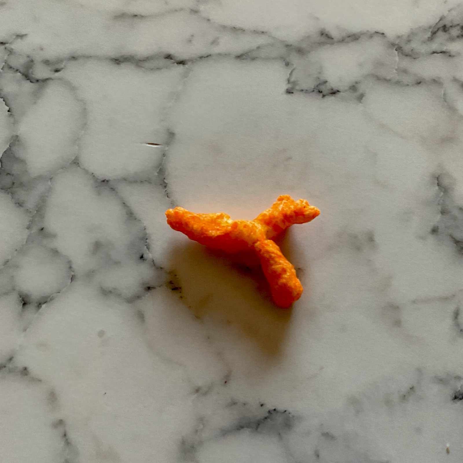 Unusually Shaped Cheese Puff Food Novelty Snack