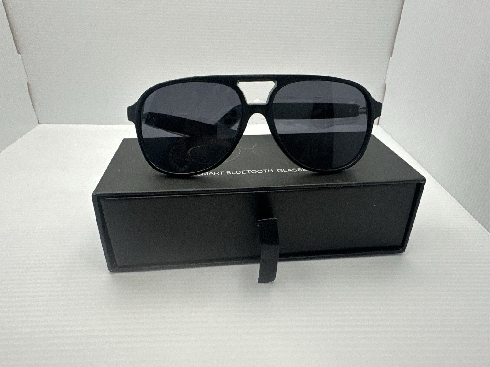 Bluetooth Smart Glasses Black Polarized Audio Sunglasses With Mic Wireless New