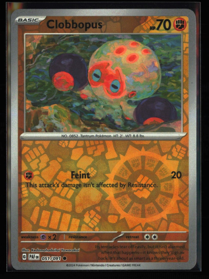 SV: Paldean Fates #051/091 Clobbopus