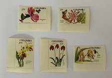 Colombia Scott 768-769, C489-C491 Mint NH (Catalog Value $14.70)