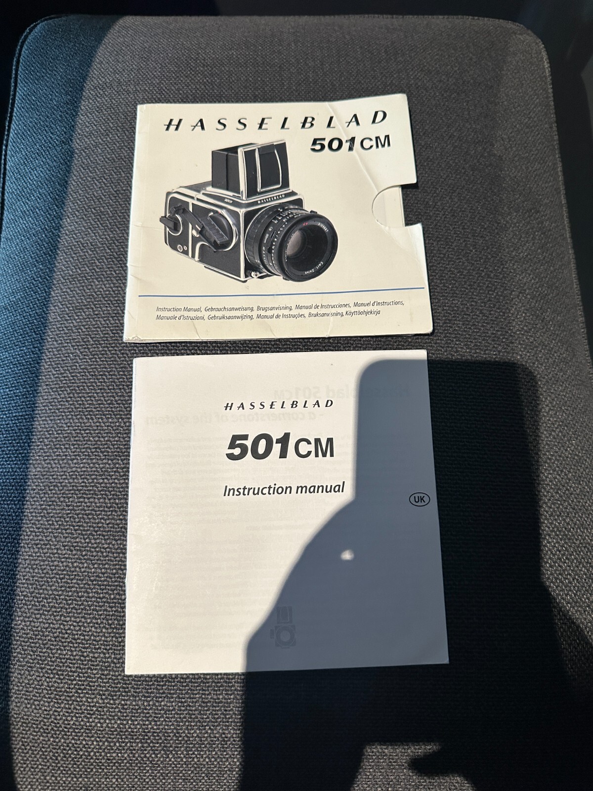 Original Instructions Manual for Hasselblad 501CM (English Language)