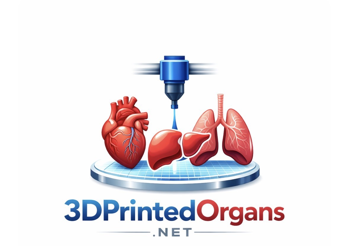 3dprintedorgans.net Premium Domain Health 3D Printing with Logo