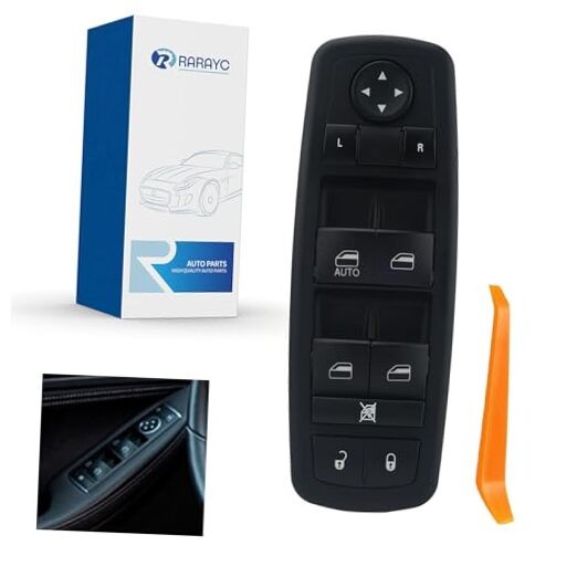 Master Power Window Switch Compatible with 2011-2016 Dodge Journey, 8+13 Pin 