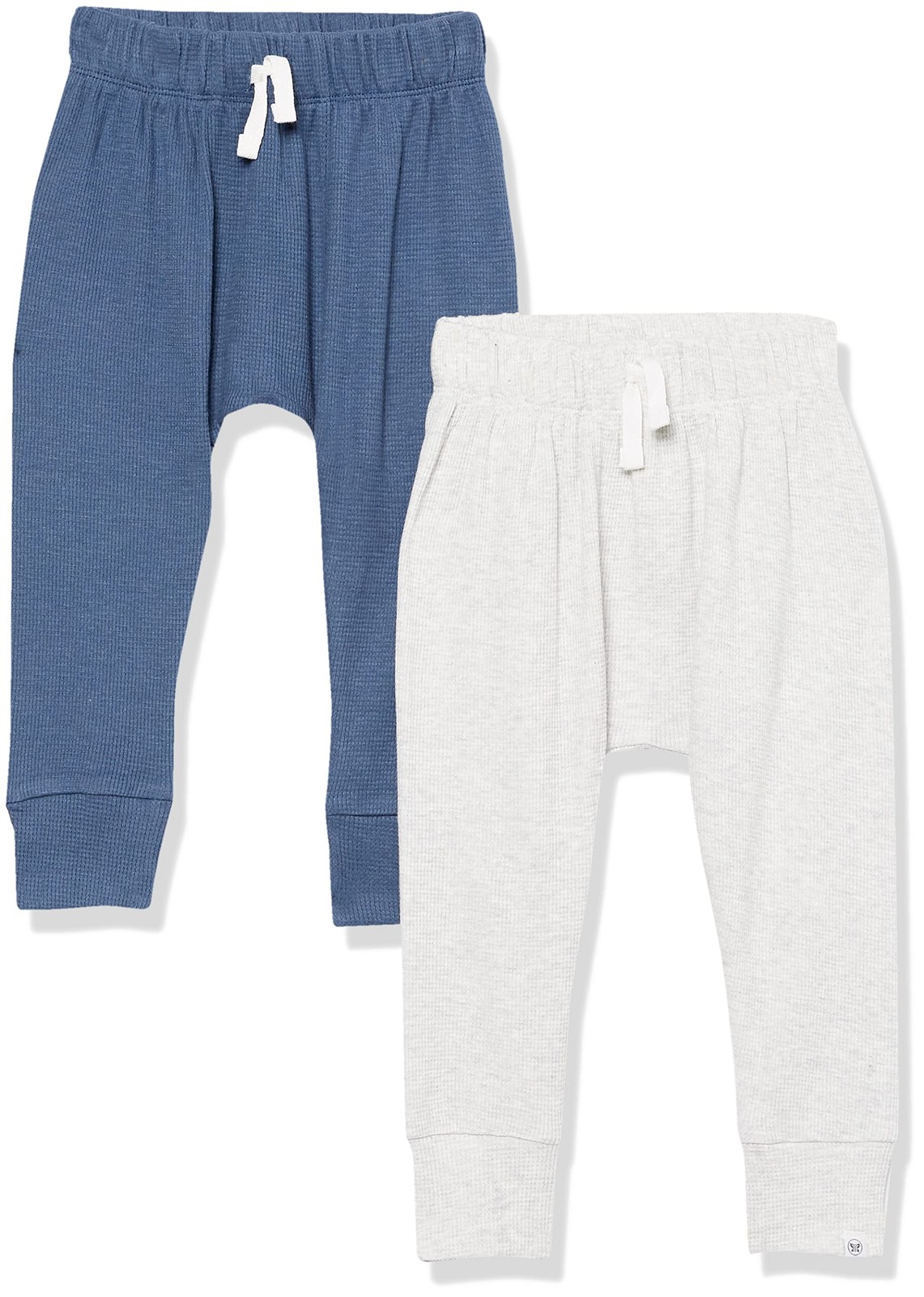 HonestBaby Multipack Organic Cotton Baby Jogger Pants Navy 3-6M Unisex Soft