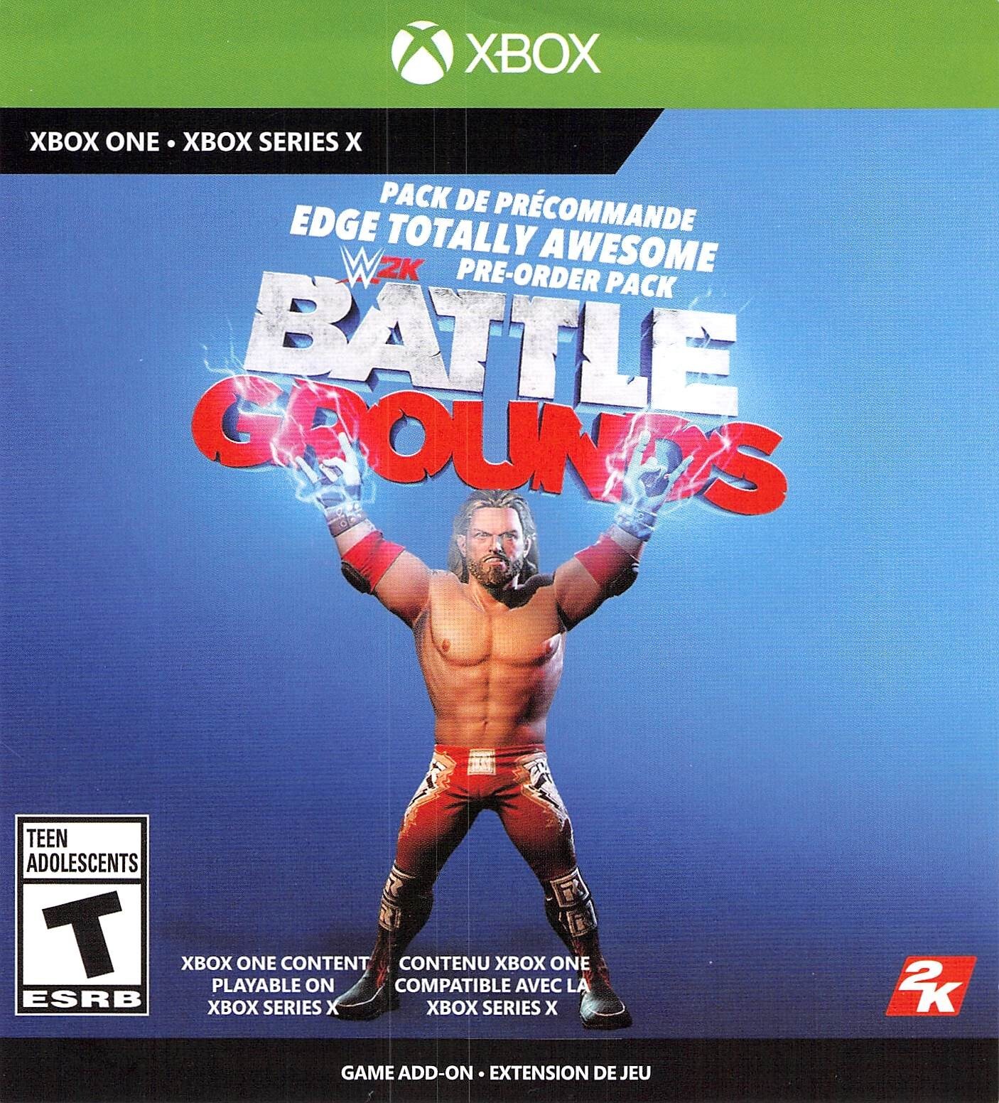 Xbox Series S X One Battle Grounds Edge Totally Awesome Pack DLC, No Game