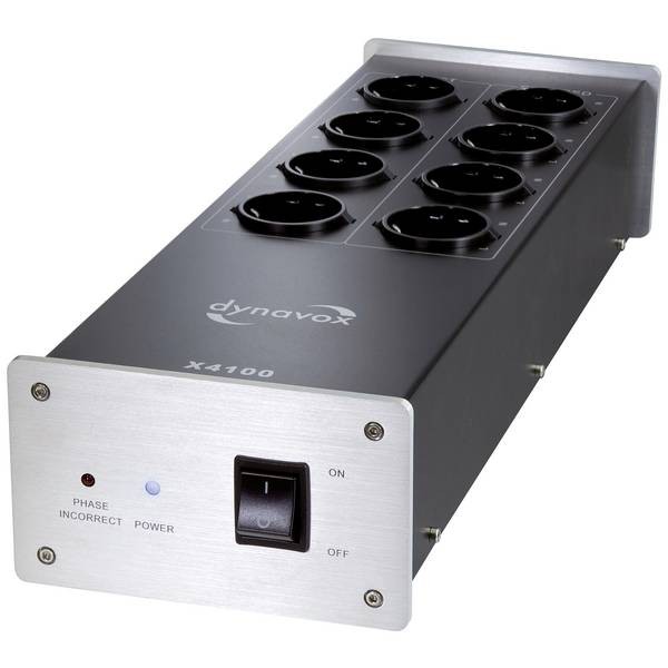 Dynavox 207411 Multi Outlet for IEC Devices Silver IEC Connector 1pc