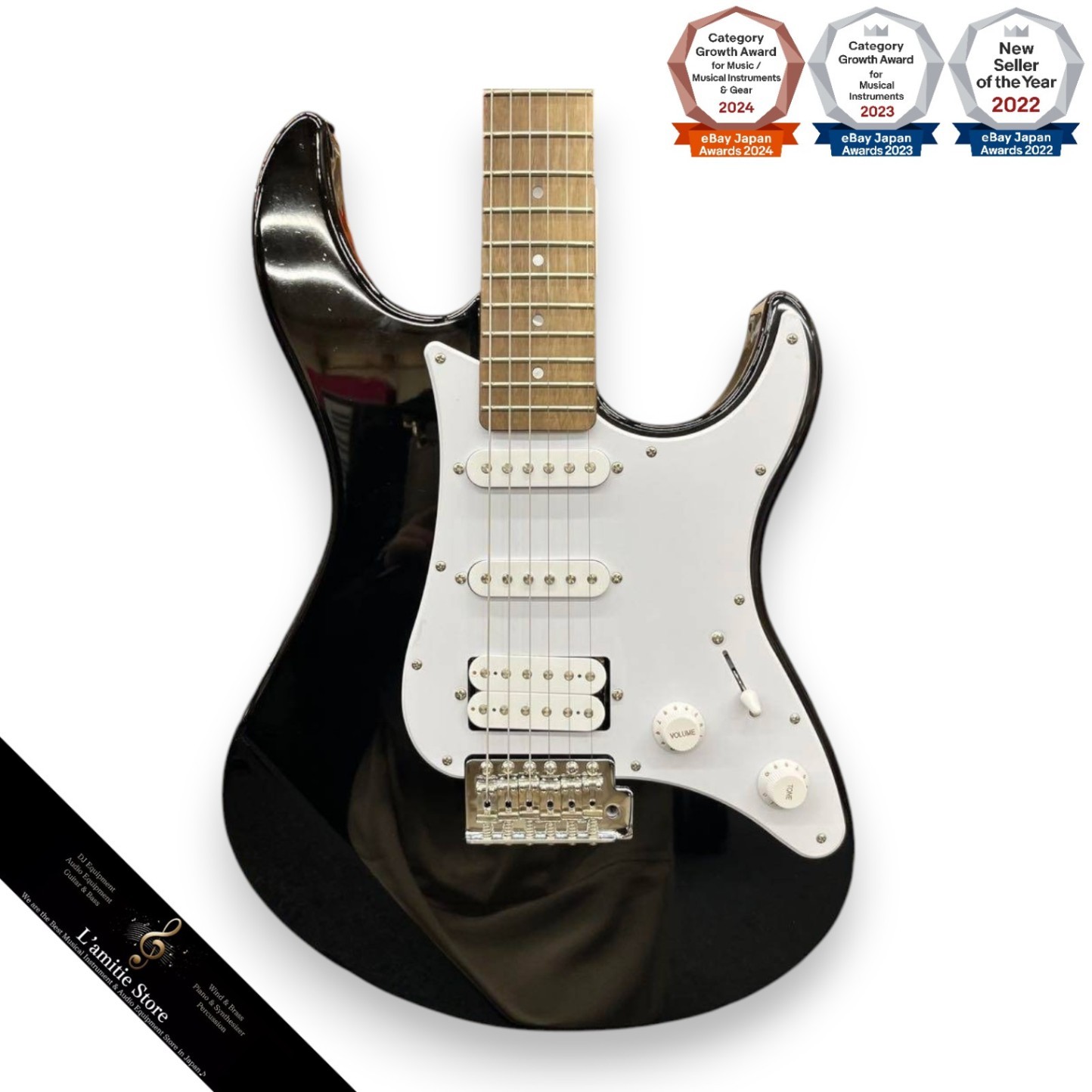 Yamaha PACIFICA PAC012 Electric Guitar Black