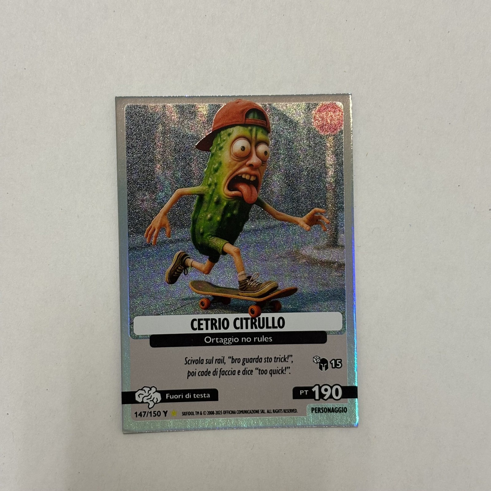 Skifidol Italian Brainrot Series Gamma Galactic Anomaly Cetrio Citrullo 147