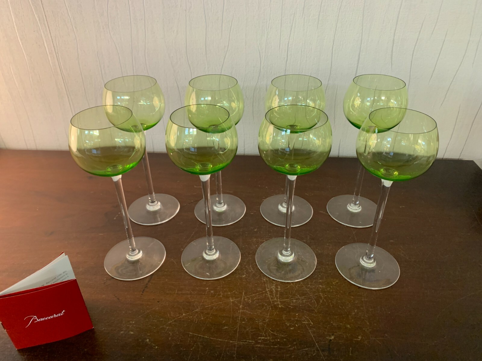6 Rhin Wine Glasses In Baccarat Crystal (Price Per Unit)