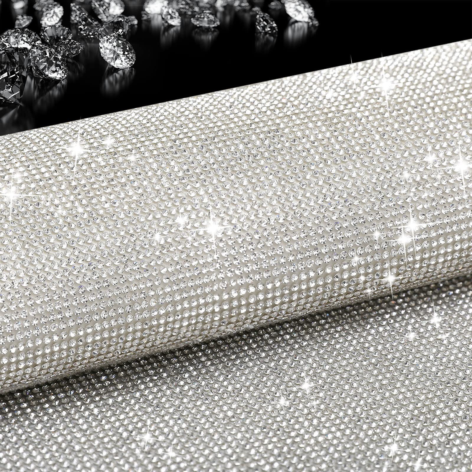 Beadsland Bling Rhinestone Sheet Self Adhesive Glitter Crystal Rhinestones