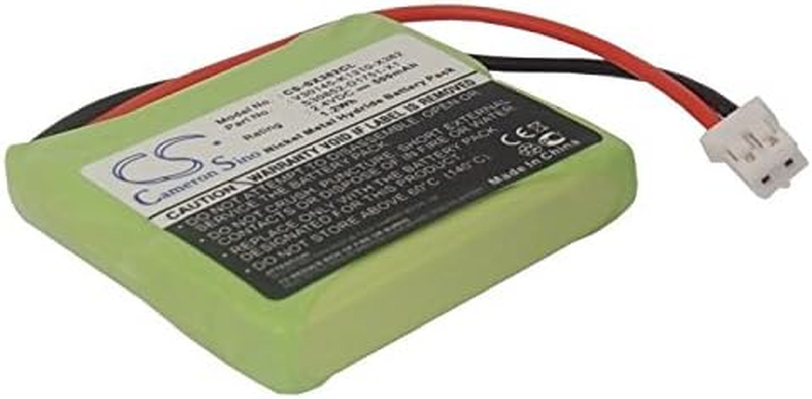 Replacement Battery for Siemens Gigaset E450 ECO Gigaset E450 Part NO S30852-D17
