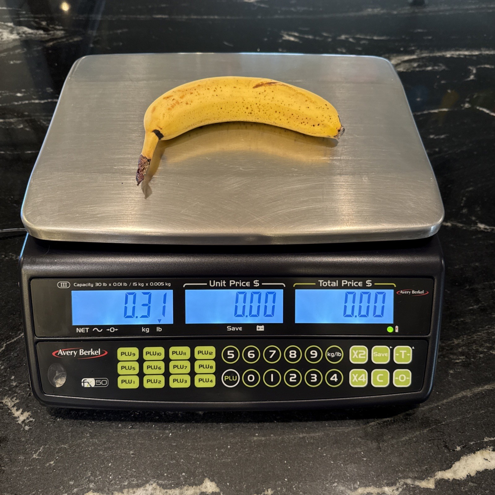 Avery Berkel FX50 Digital Retail Shop Weighing Scale 15kg Capacity Used Tested