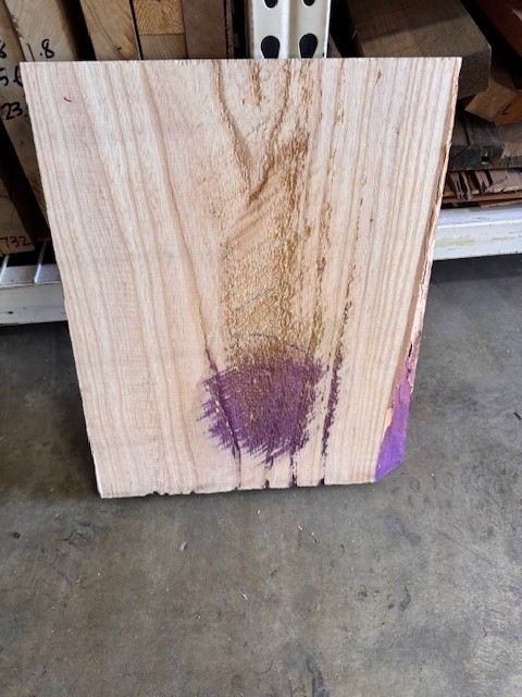 LIGHTWEIGHT Swamp Ash 1 pc Body Blank Guitar KD 1.8" x 15.75" x 19.5"