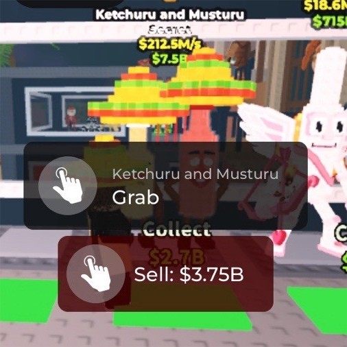 Roblox Virtual Collectible Ketchuru and Musturu Cupid Cupid Sahur Game Item