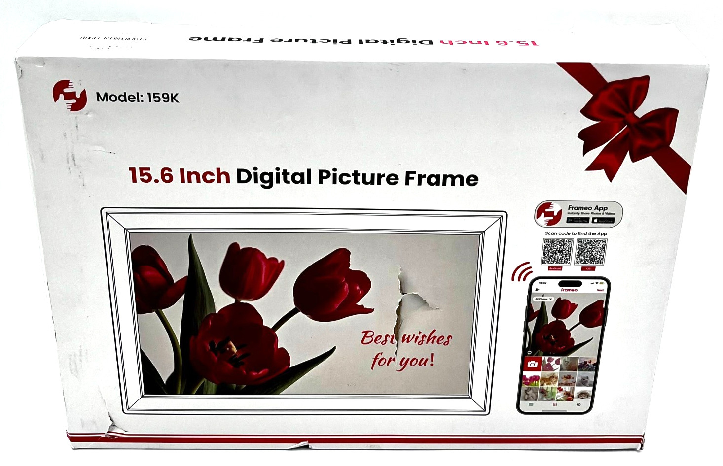 Frameo 15.6 Inches Display Digital Picture Frame Model 159K 64GB Storage