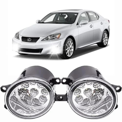 Fog Lights 3.5 inch OEM 19597300 For LEXUS IS250 IS350 2011-2015 Front Bumper 