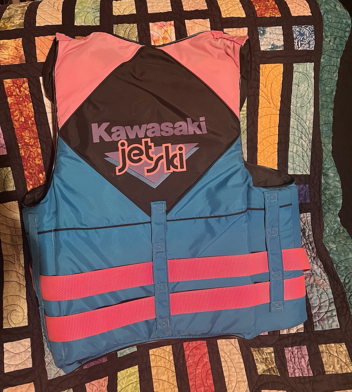 Vintage Kawasaki Jet ski vest
