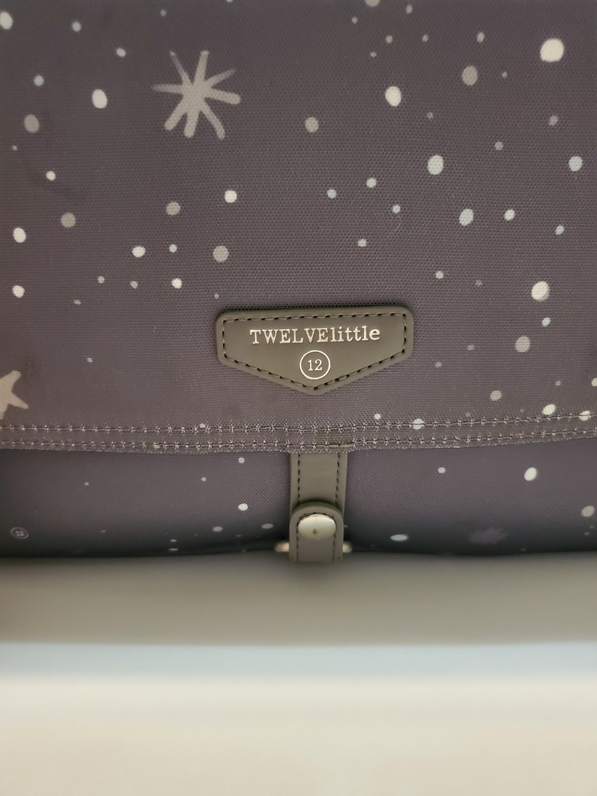 TWELVElittle On-The-Go Stroller Diaper Bag  in Grey Twinkle