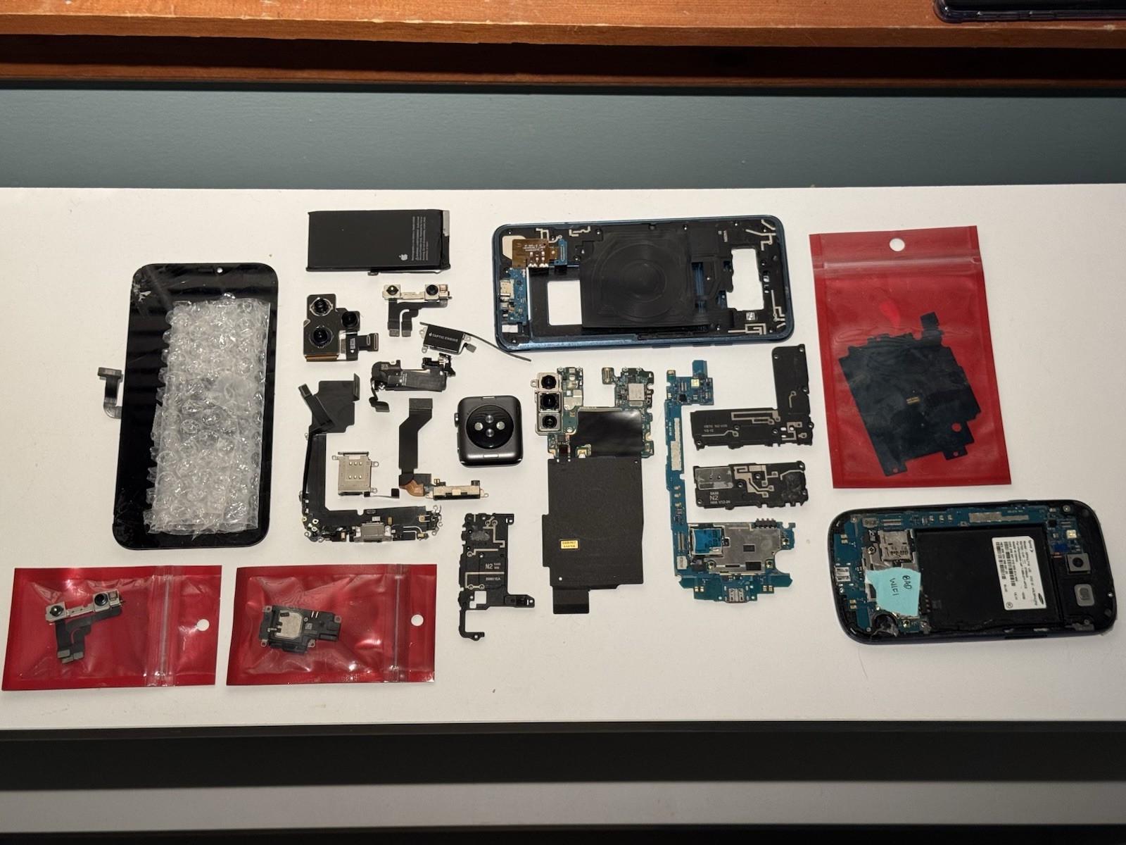 Miscellaneous Lot of Smartphone Parts and Accessories - AS IS!!!