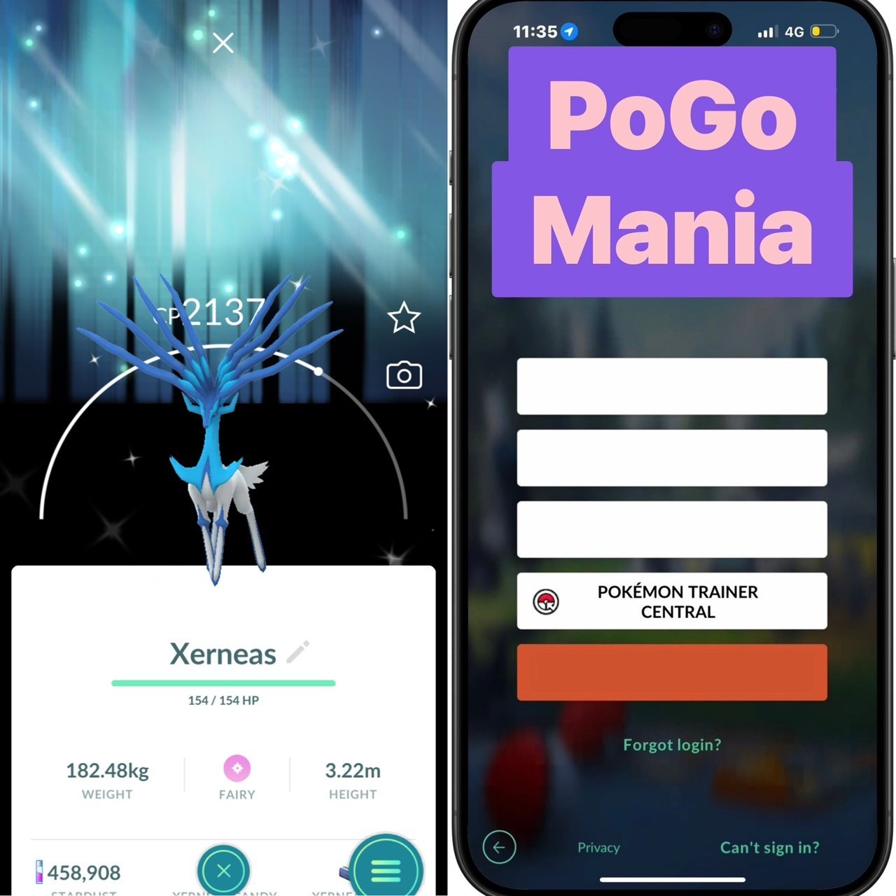 Shiny Xerneas✨X Version Special Background✨mini PTC 20k✨(read description)