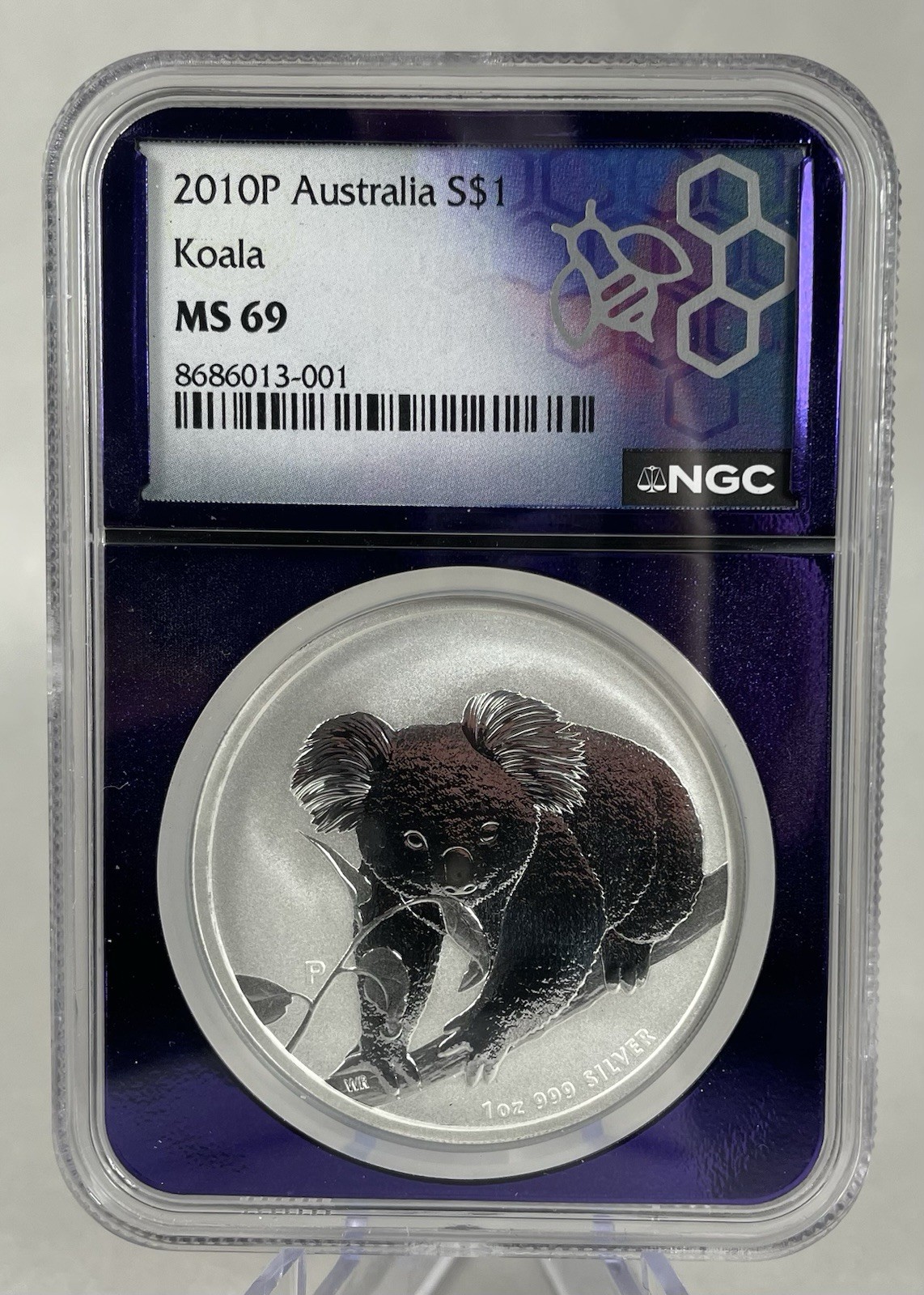 2010 Australia Koala 1oz .999 NGC MS69 Silver Coin Perth Mint