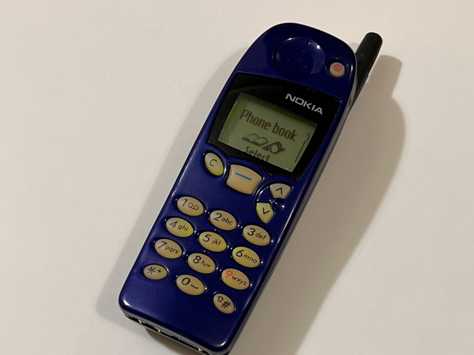 Nokia 5190 NSB-1NX Blue – With Battery – Untested Vintage Cell phone