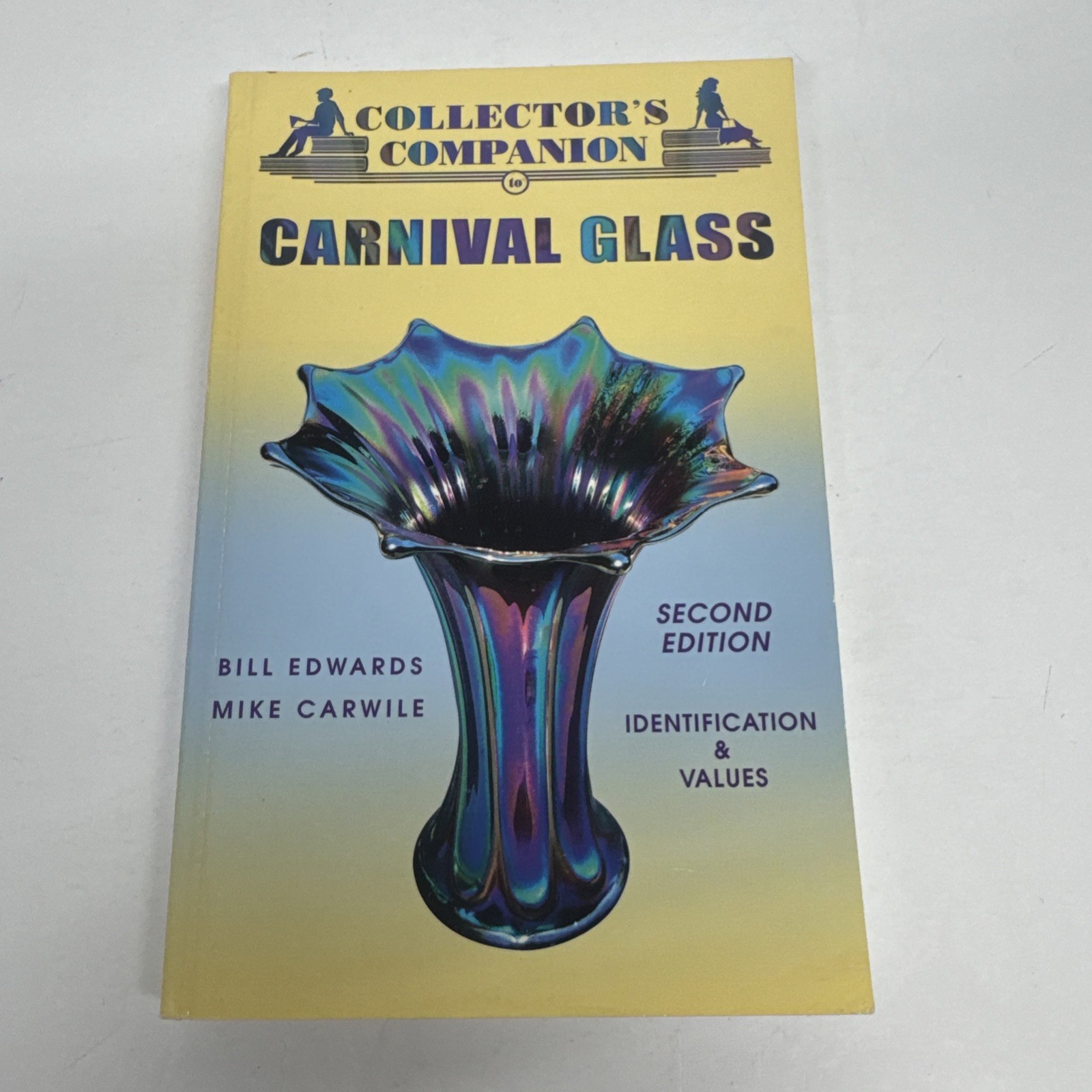 Vintage Carnival Glass- Types Makers Patterns Descriptions / Book + Values