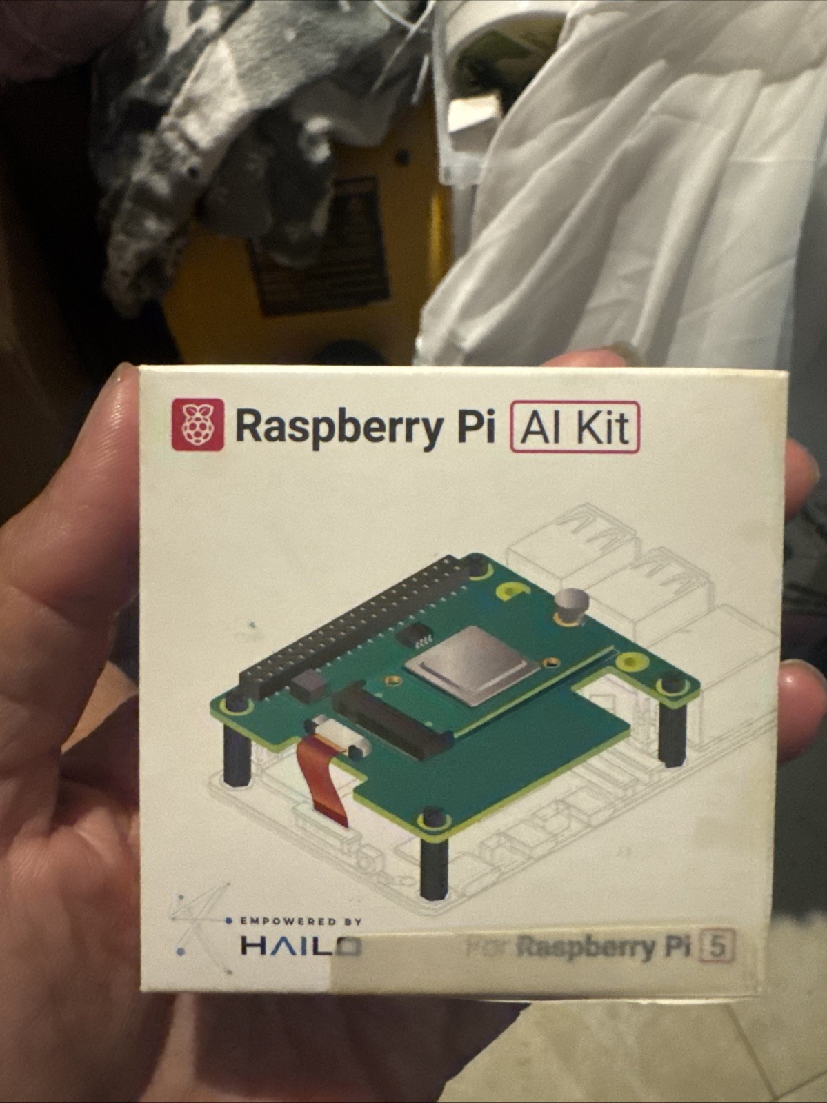 Raspberry Pi AI Kit with M.2 HAT and Hailo AI Module 13TOPS