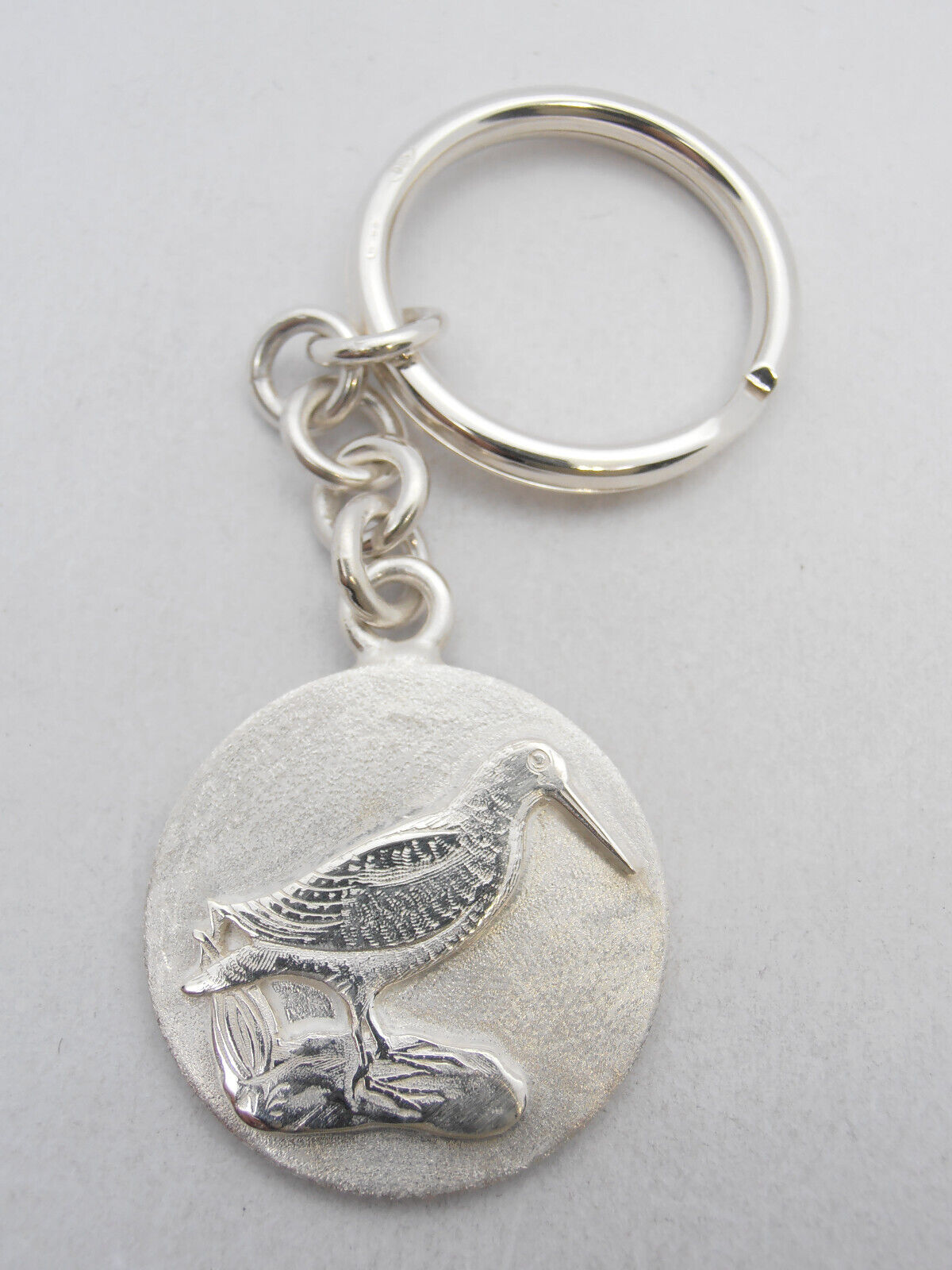 Woodcock: Silver 925 Keychain - Bird - Hunting - Hunter - Bird