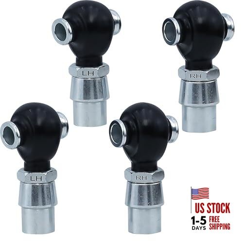 Heim Joint Rod End Kit Chromoly Heim Joints Panhard Rod End Kit for 3/4" 2 Set