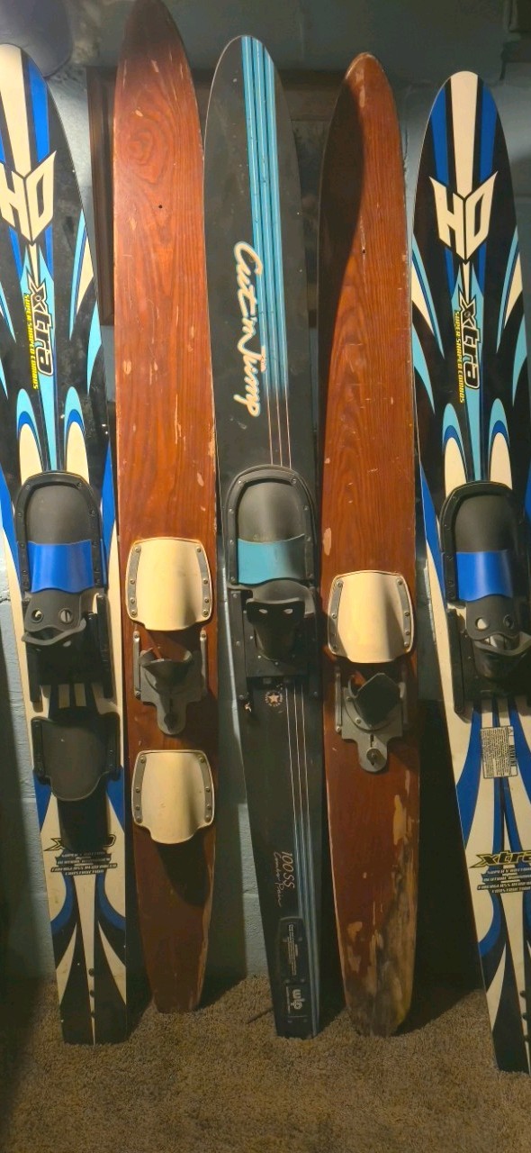 HO Xtra Custom Jump Waterskis & others.