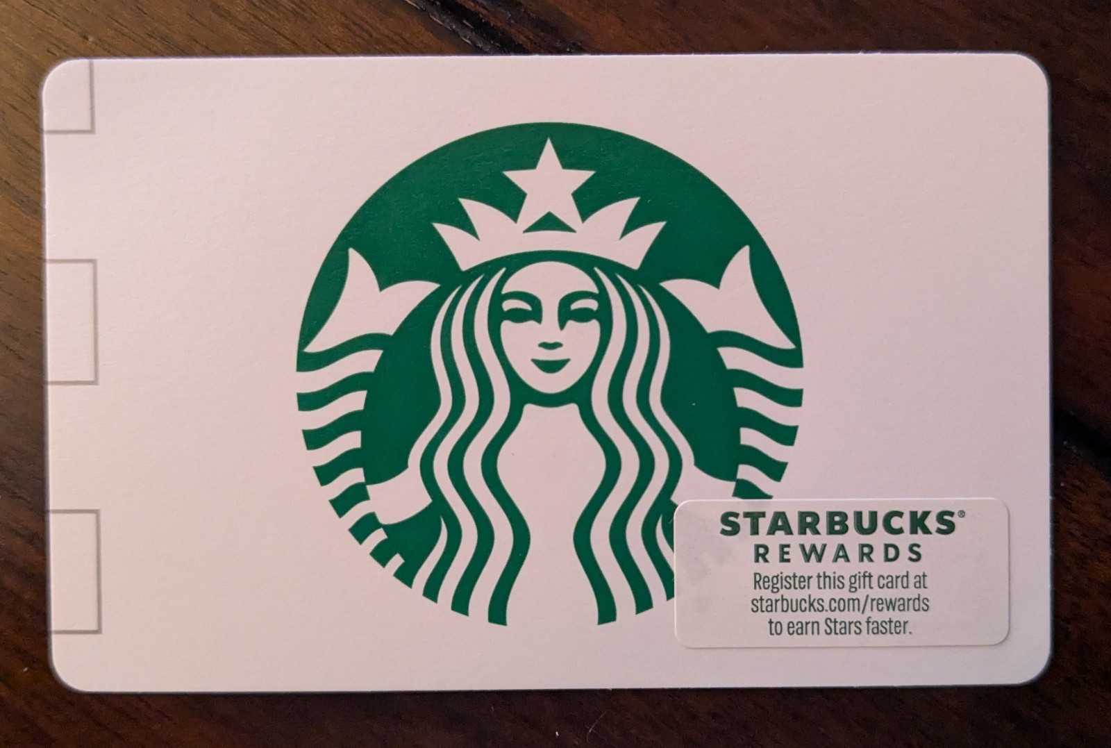 $20 Unused Starbucks Physical Gift Card