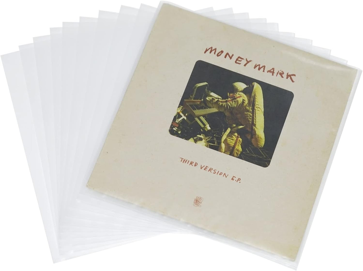 sdroceRyaM 10 Inches Vinyl Record Outer Sleeves, 50pcs Clear Anti- 10 inch 