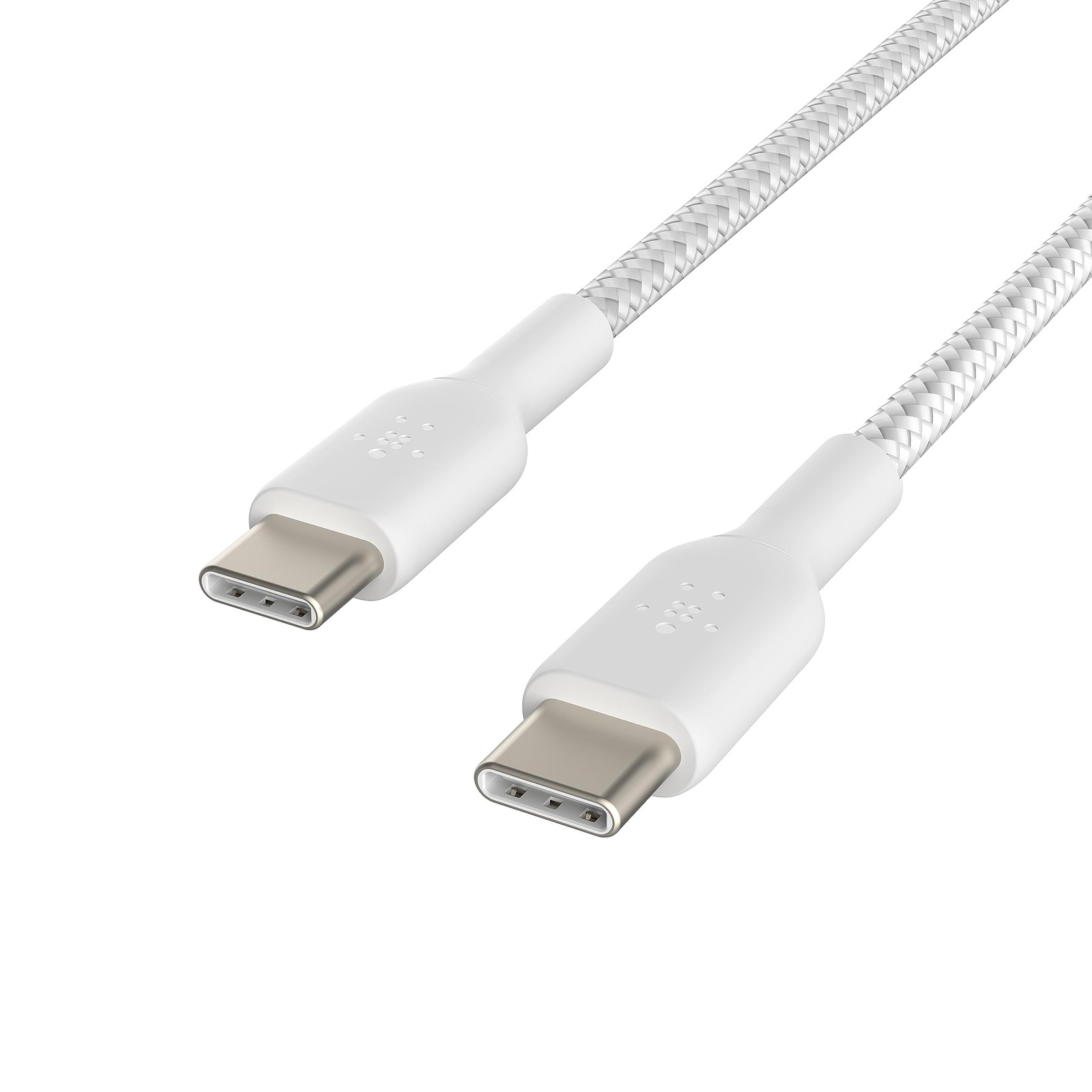 Belkin BoostCharge braided USB C to fast charger cable, USB type C charger cable