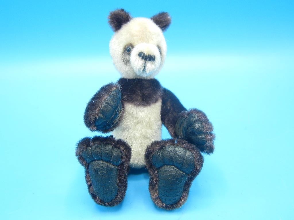 Artist Plush Miniature 5" Jointed Panda Bear