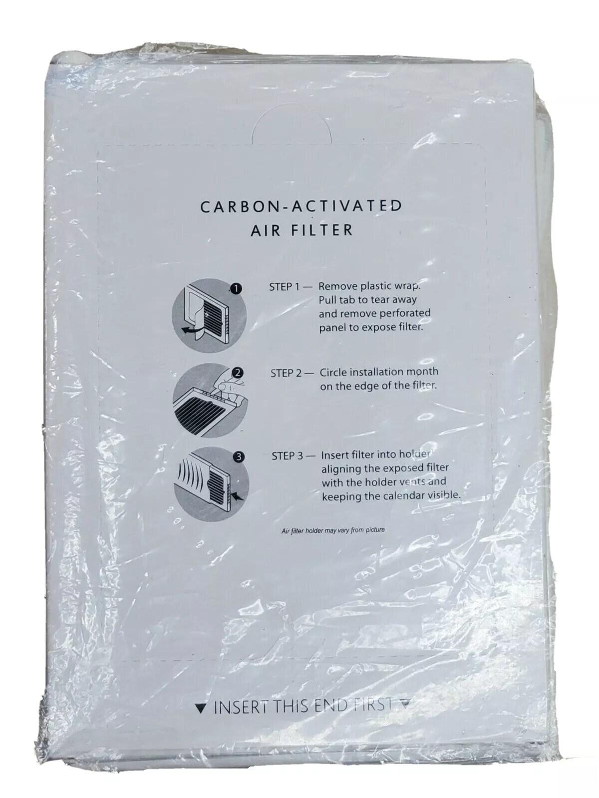 Refrigerator Mini Air Filter Replacement Pleated Premium Activated Carbon 6Pack 