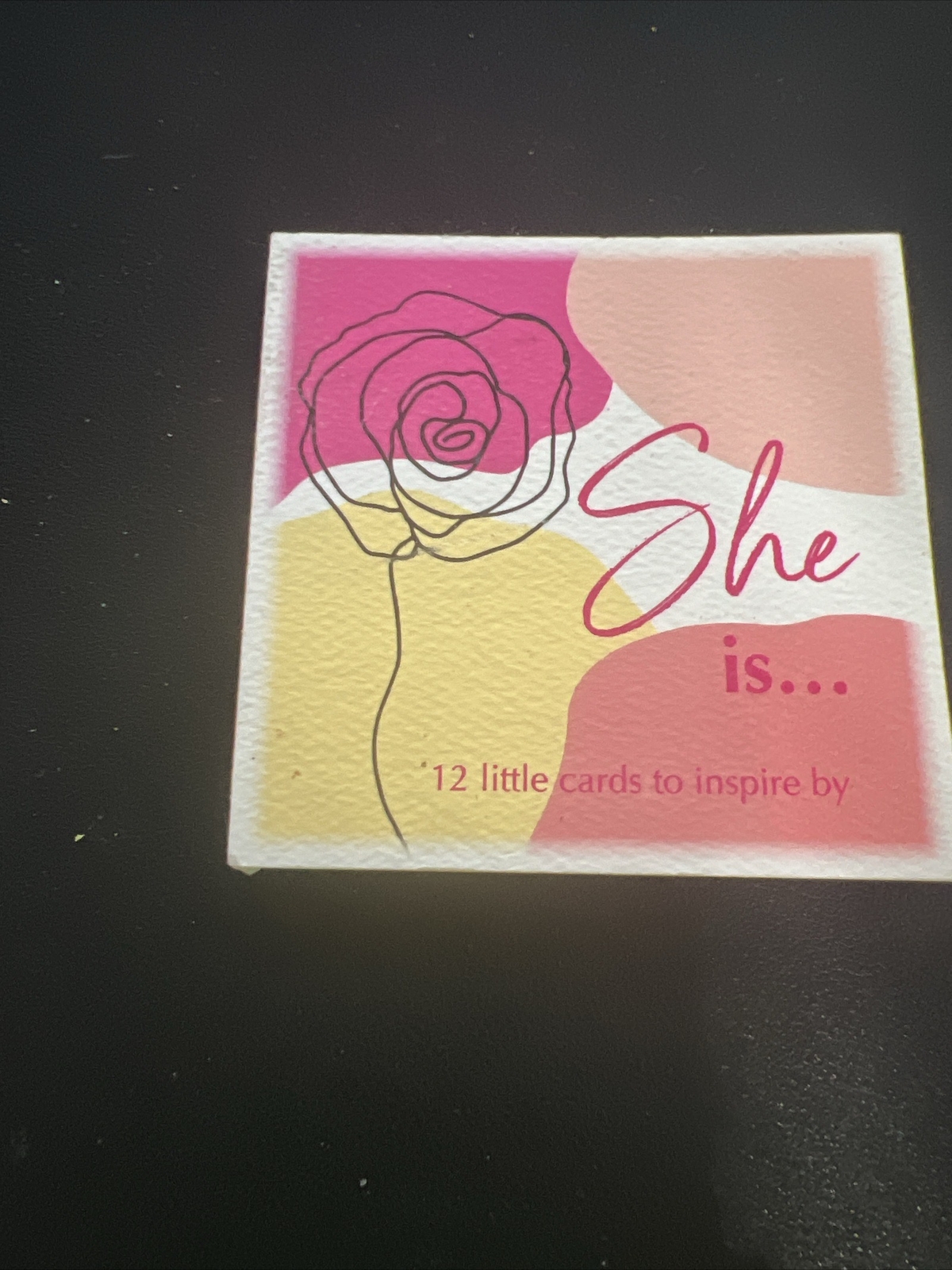 She Is… 12 Little Cards To Inspire By Small Book Of Positive Sayings