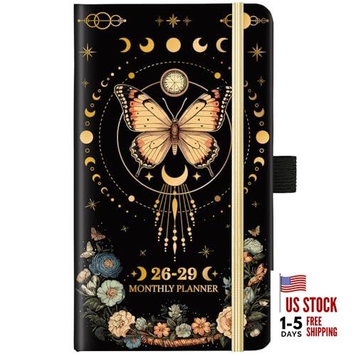 2026-2029 Pocket Planner/Calendar - 3 Year Monthly Planner 2026-2029, July 