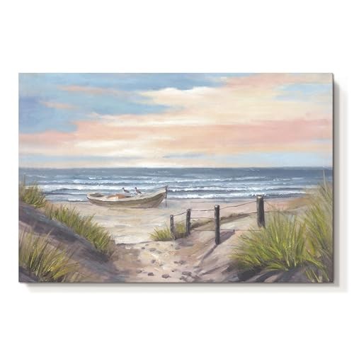  Ocean Wall Art 45"x30" - Coastal Pictures Beach 45"L x 30"W Coastal wall art