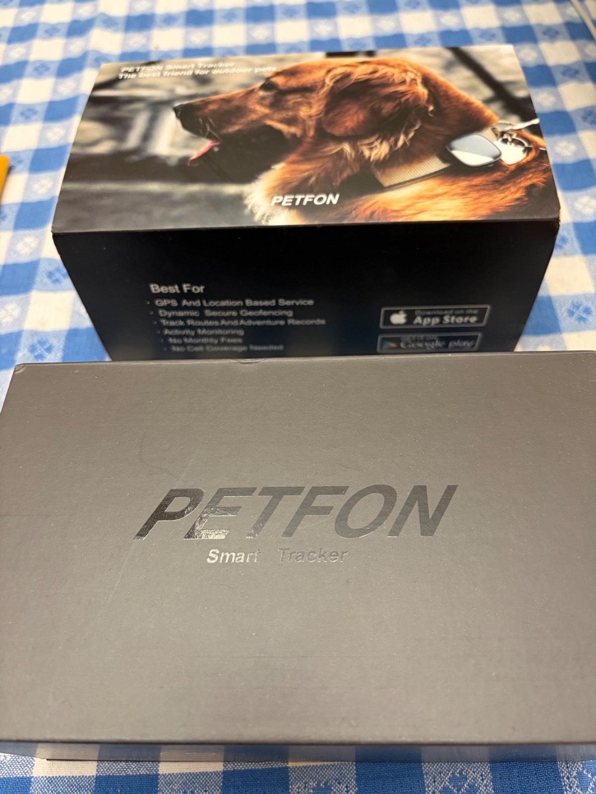 PETFON 2ATFI-P0102A GPS Smart Tracker for Pets w/ App Control Barely Used