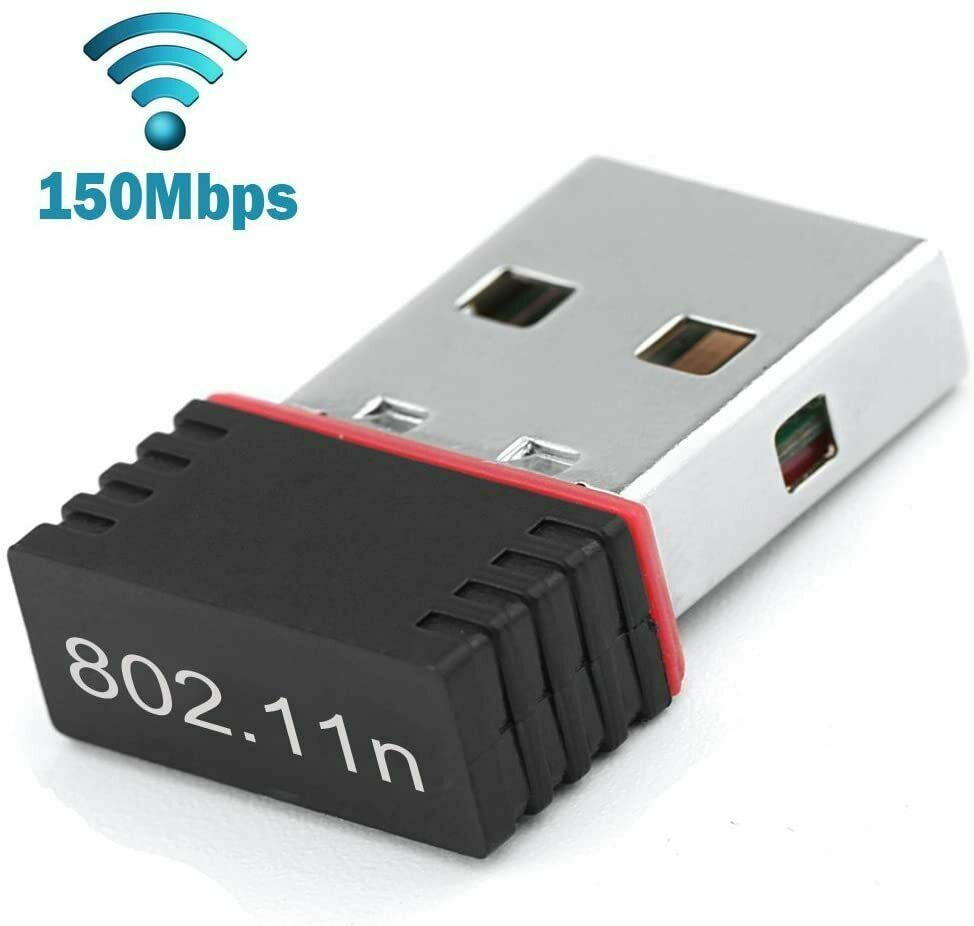 150Mbps Mini USB Wireless 802.11N Card WiFi Network Dongle Adapter Desktop PC
