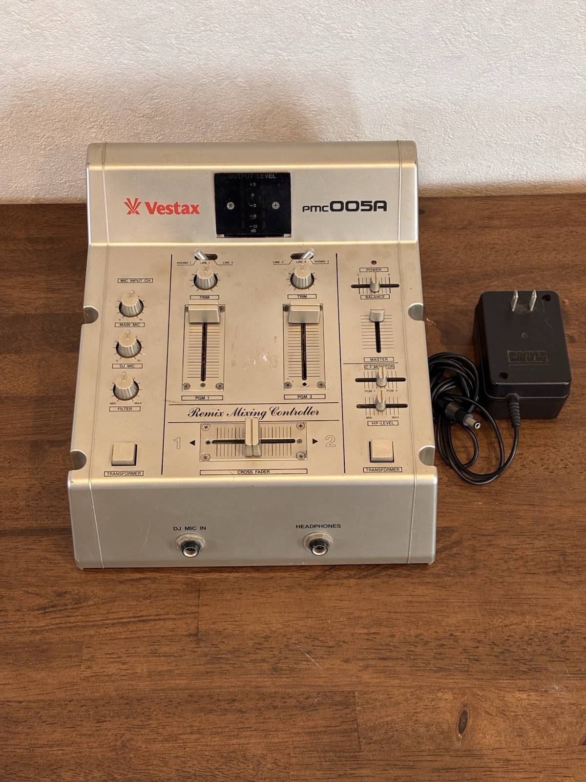 Vintage rare Vestax PMC-005A DJ Mixer