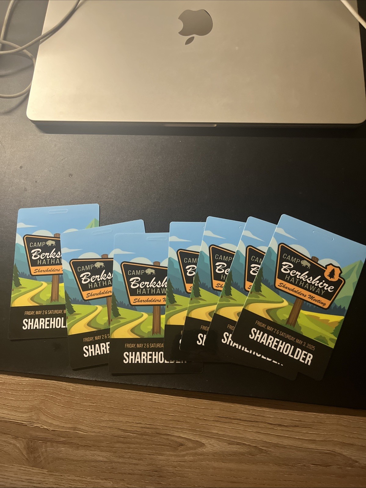 2025 BERKSHIRE HATHAWAY Annual Shareholder Meeting Credential Pass ticket