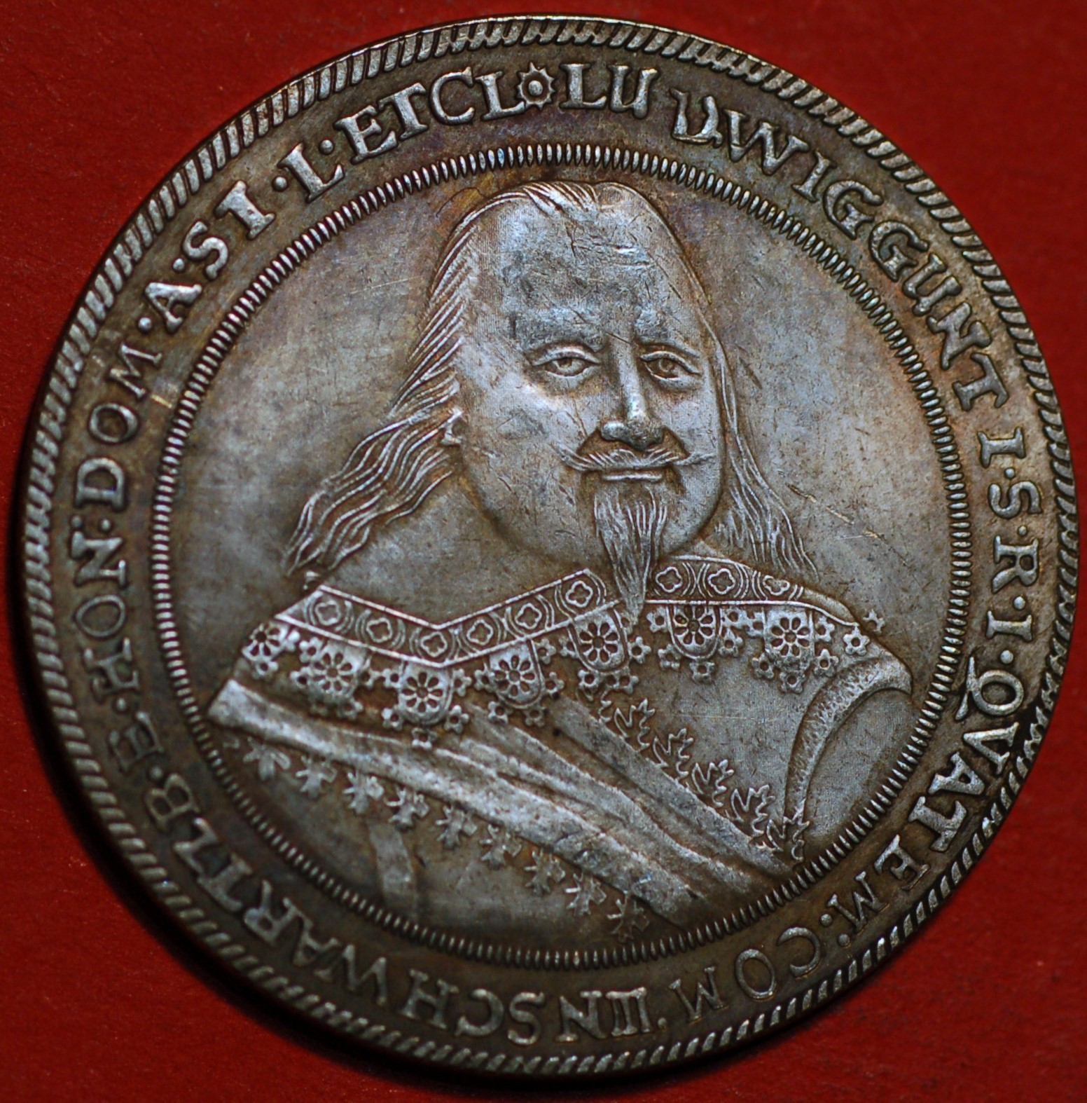 European medieval Luvwiggunt restrike medal year ND (7857)