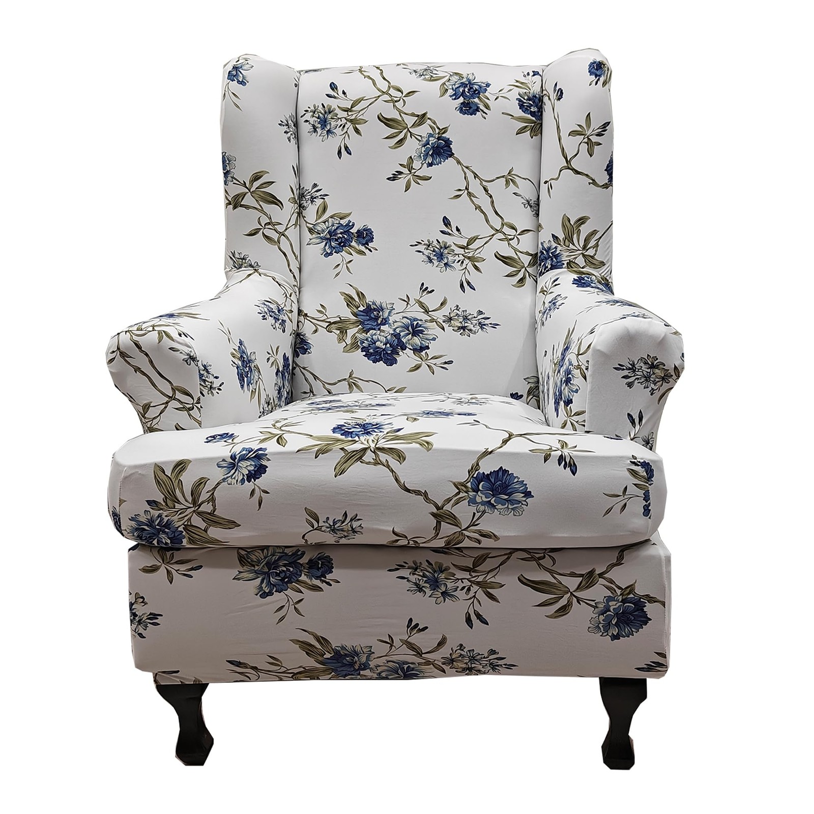 CRFATOP 2pk Waterproof Stretch Wing Chair Slipcover Spandex Armchair Cover