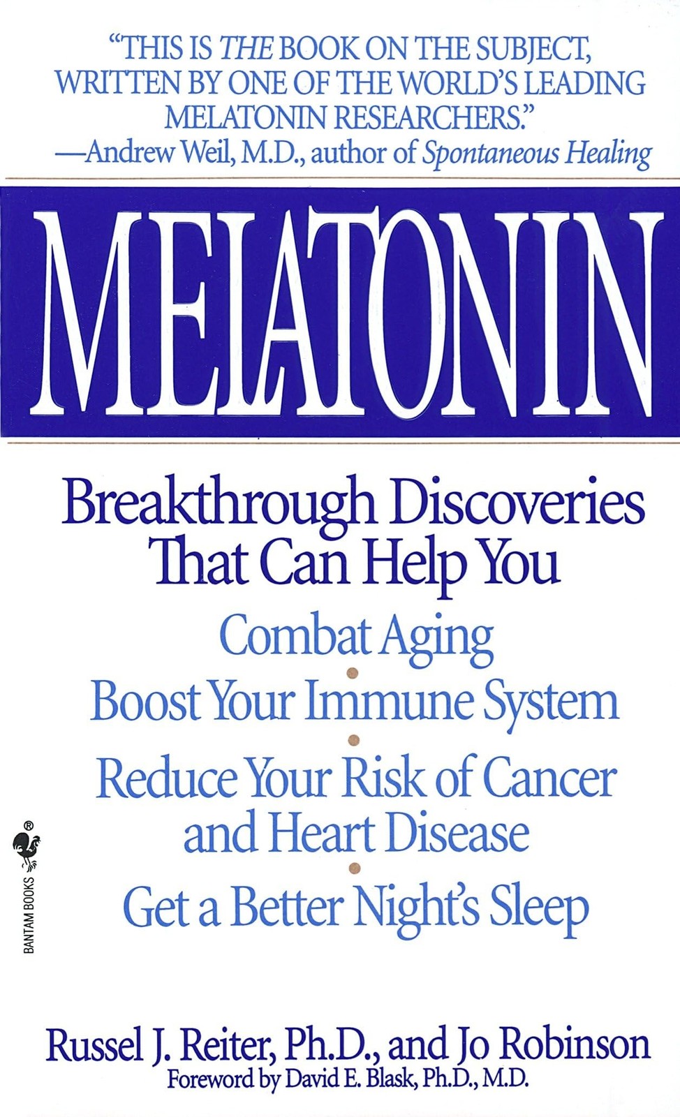 Melatonin: Breakthrough Discoveries That Can Help You Combat Aging, Boost Yo...
