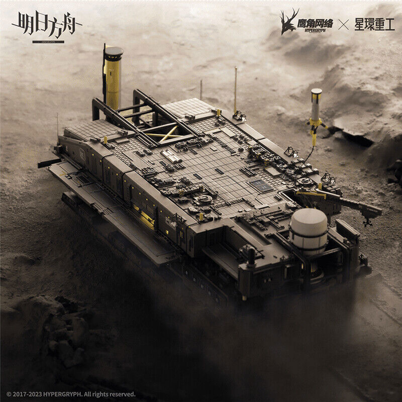 1:2500 Alloy Arknights Official Finished Figures Model Rhodes Island Scale Toys