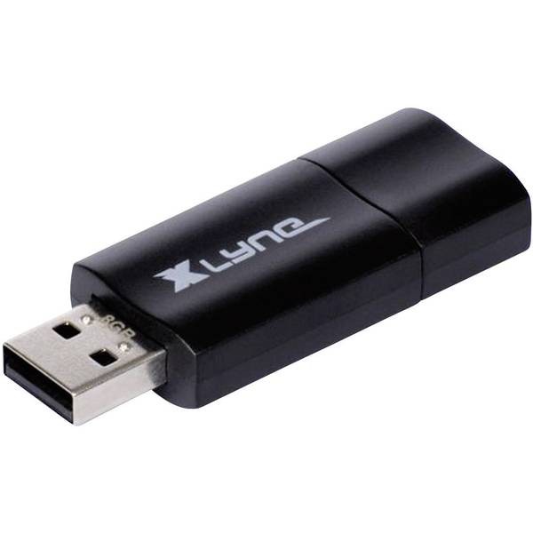 Xlyne 7104000 Wave USB Flash Drive 4GB Black, Orange USB 2.0