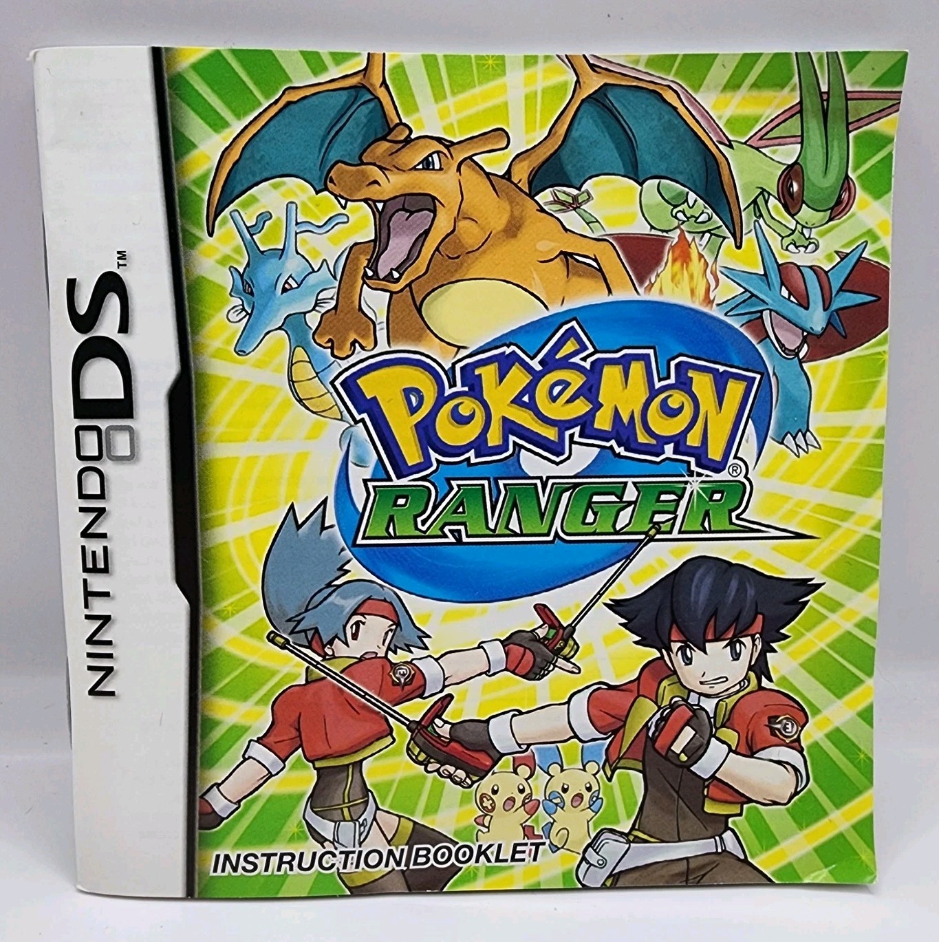 Booklet Nintendo DS Pokémon Ranger - Manual Only Pokemon